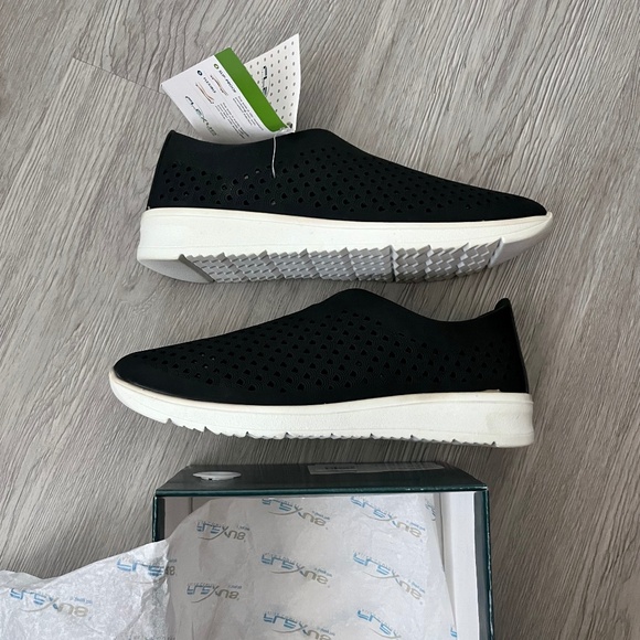 NIB Flexus by Spring Step Black Italian Comfort Slip On Shoes Size 6.5-7 (EU 37) - Picture 2 of 11